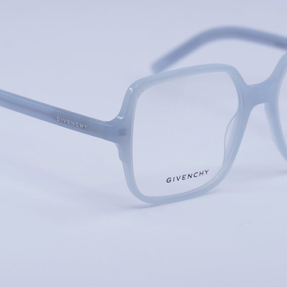 🕶️ New Givenchy GV50044I 084 Eyeglasses - Shiny Blue Frame - Picture 4 of 10